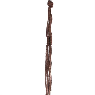 Primitive 36" Brown Colored Jute Hanger