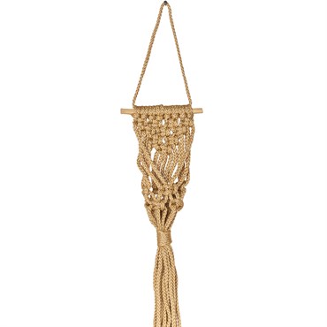Primitive Small Wall Planter Tan
