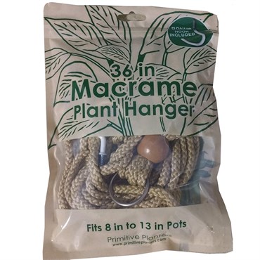 Primitive Bagged Macrame Tan