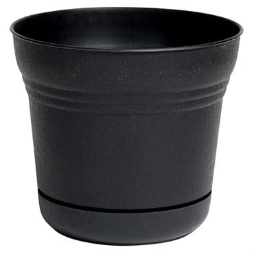 Bloem 5" Saturn Planter Black