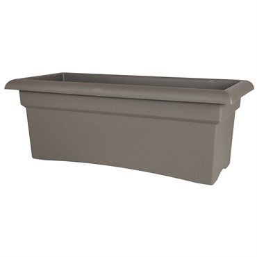 Bloem 26" Veranda Deck Box Charcoal