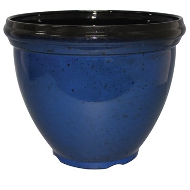 Southern Patio 18" HDR Heritage Planter Monaco Blue