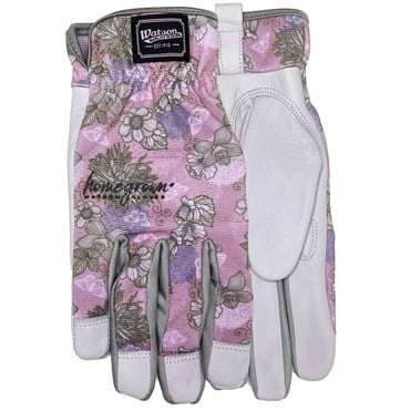 Watson Gloves Homegrown Lily Medium Spandex Back w/Dryhide
