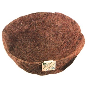 WSP 12" Basket Shaped Coco Liner in Display Carton