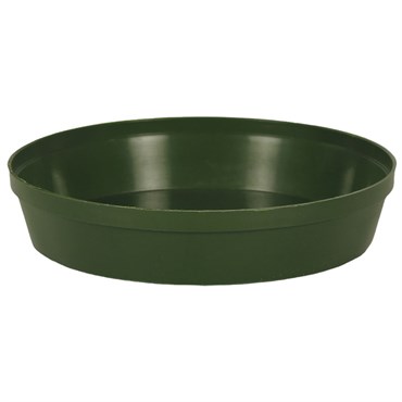 HC 4" Round Grower Saucer Green Akro Mils