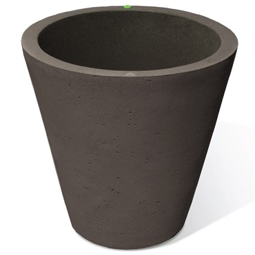 Algreen 26" Crete Self Water Planter Brownstone