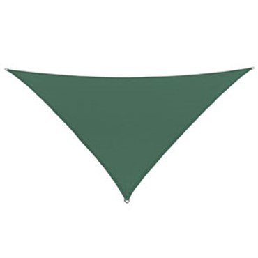 Coolhaven 12' Triangle Shade Sail Kit Green