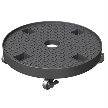Panacea 14" Heavy Weight Plastic Caddy Black