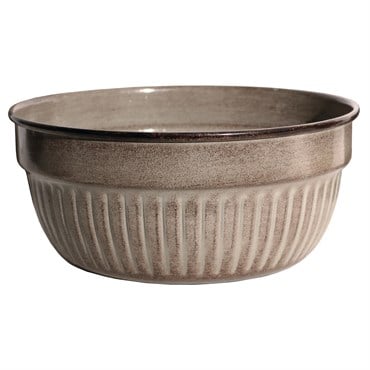 Robert Allen 8" Cascade Bowl Planter Greige