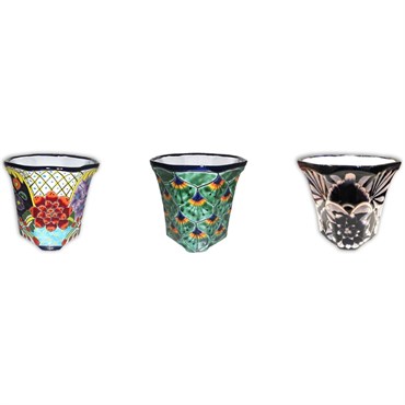 Talavera 8" Octagonal Pot