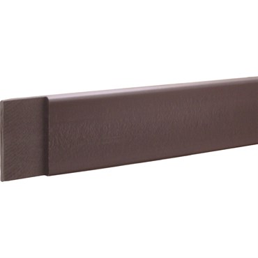 Valley View 1"x6"x20' Poly Board Brown