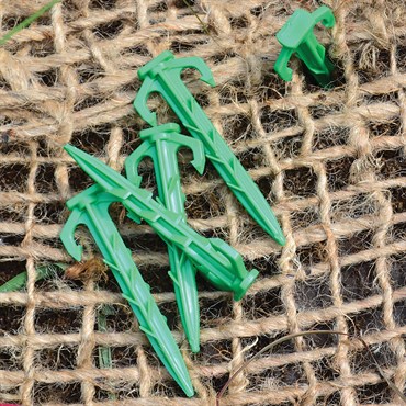 ANF 100ct Box 4" Biostakes Green