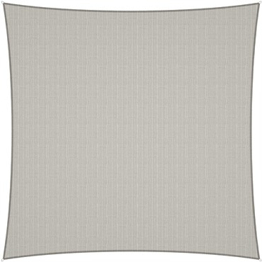 Coolaroo 17'9" Premium Square Shade Sail Kit Stone