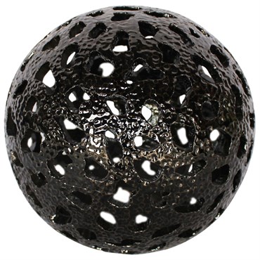 MCarr 12" Geo Sphere Glossy Black