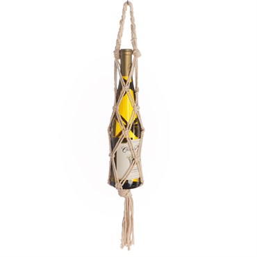 Primitive Wine Bottle Holder