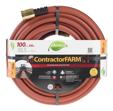 Element 5/8"x100' Contractor Farm Hose
