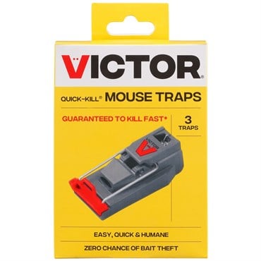 Victor 3pk Quick Kill Mouse Trap