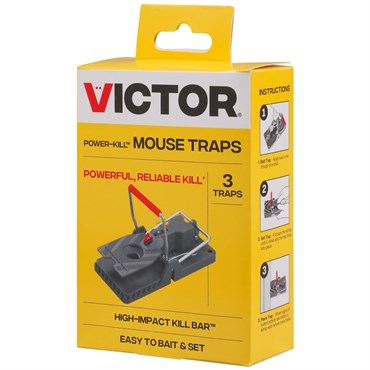 Victor 3pk Power Kill Mouse Trap