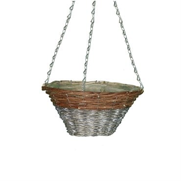 Braun 14" Rattan Flat Bottom