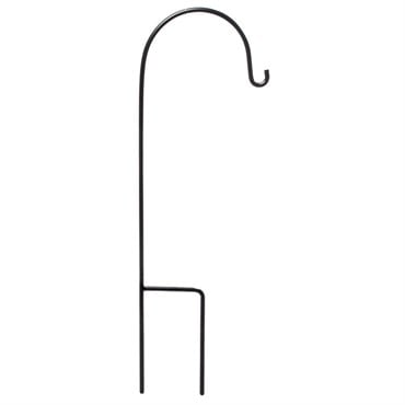 Deer Park 36" (48") Shepherd 9/16" Plant Support Black