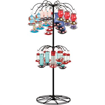 Natures Way 84pc Hummingbird Feeders w/ Umbrella Stand Display