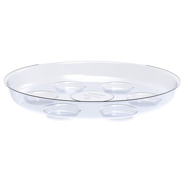 Panacea 10" D Clear Heavy Duty Saucer