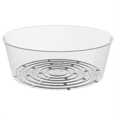 Panacea 10" Dx 3" Deep Plastec Saucer