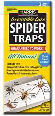 Harris 2pk Spider Traps w/ Lure