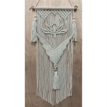 Primitive Beaded Wall Hanging