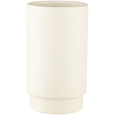 SSI 3.5"x6" Stepped Cylinder Matte White