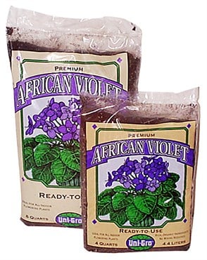 Uni-Gro 4qt African Violet Mix 12/CS 384/PL