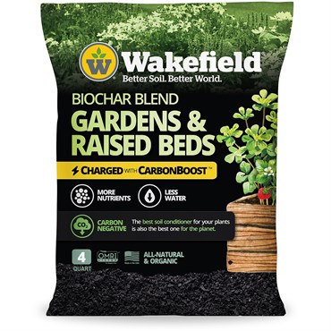 Wakefield 8qt Biochar Garden Carbonboost 4/CS
