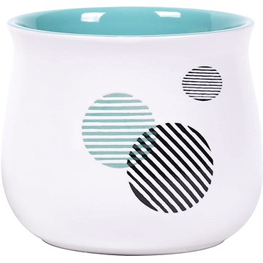 Blue Sky Merry Round 4" Flower Pot