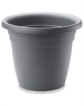 Crescent 10" Emma Planter Charcoal