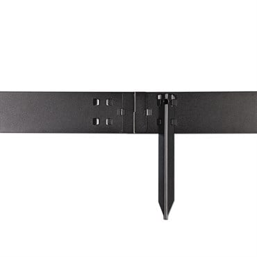 Colmet QuickLock Steel Edging Black Texture