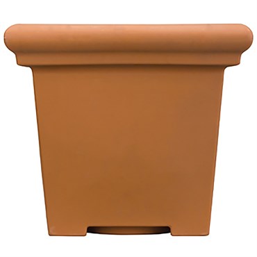HC 20" Terrazzo Square Pot Clay