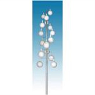 Heath 19' Double Spiral 16 Gourd Aluminum Gourd House Kit Heavy Duty