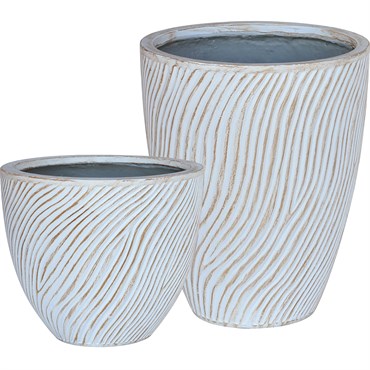MCarr 24pc Egg Planter Pallet White Wash