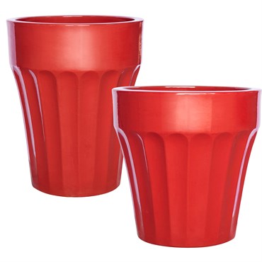 MCarr 30pc Roman Planter Pallet Red