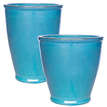 MCarr 30pc Flat Rim Planter Pallet Ultra Marine