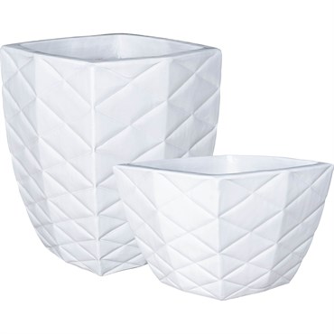 MCarr 32pc Square Planter Pallet White