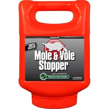 Mole & Vole Stopper 5lb Canister Repellent Shaker Granules