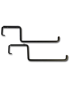 Panacea Hold All 46" Flower Box Bracket Black