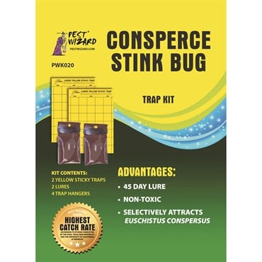Pest Wizard 2pk Stink Bug Consperce Kit