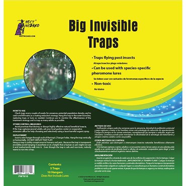 Pest Wizard 5pk Big Invisible Insect Trap