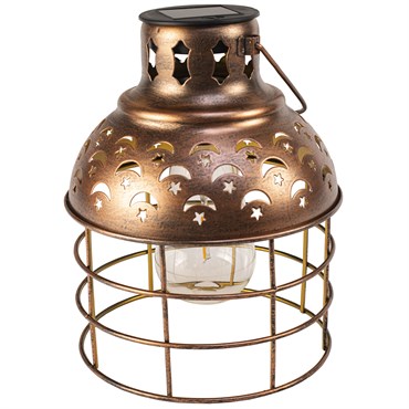 E-V Celestial Pendant Edi-Sol Copper Lantern