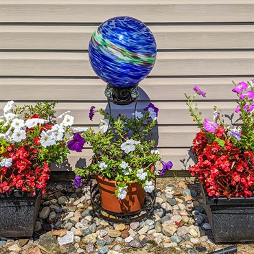 E-V Newport Globe Plant Stand