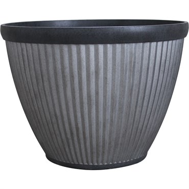 Southern Patio 10" Westlake Round Planter Rustic