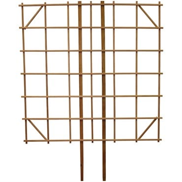 Kelmar 60" Square Espalier Redwood Trellis