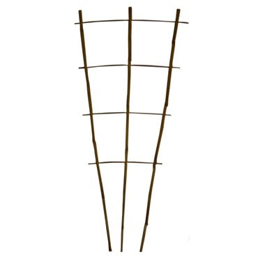 Bamboo Supply 36" Natural Bamboo Fan Trellis 50/BD